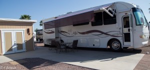 This is our winter spot in Palm Creek Golf and RV Resort